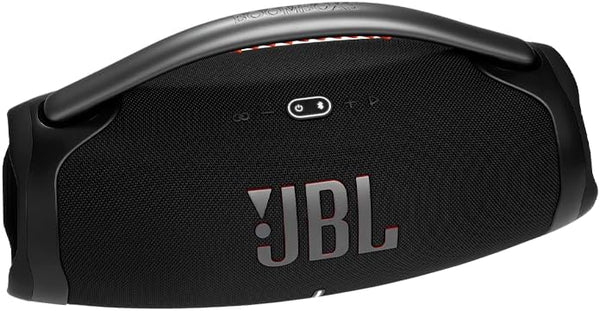 JBL Boombox 3 - Caixa de Som Bluetooth Impermeável Preta