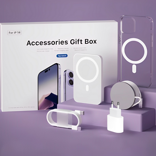 Kit com 6 Acessórios para iPhone Gift Box