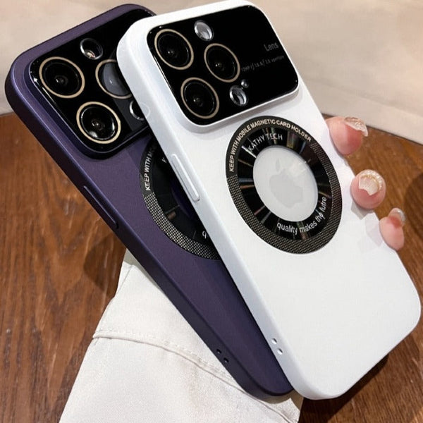 Capinha para iPhone, Slim com Proteção Total de Câmeras e MagSafe 2023